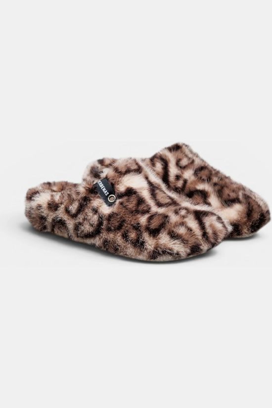 Verbenas Pantoufles York Feline Gris