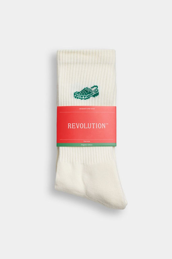 Revolution Chaussettes 8925 Cro White