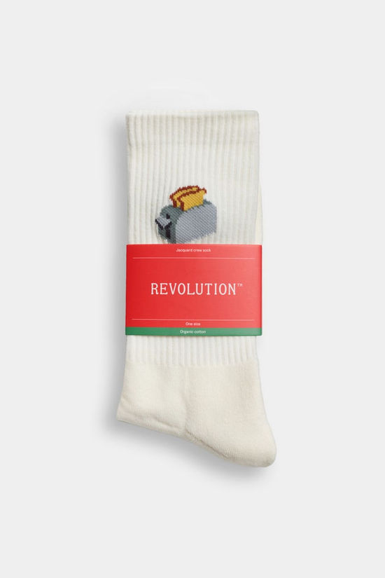 Revolution Chaussettes 8925 Toa White