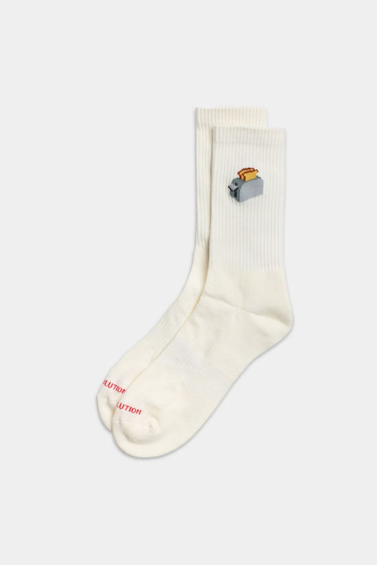 Revolution Chaussettes 8925 Toa White