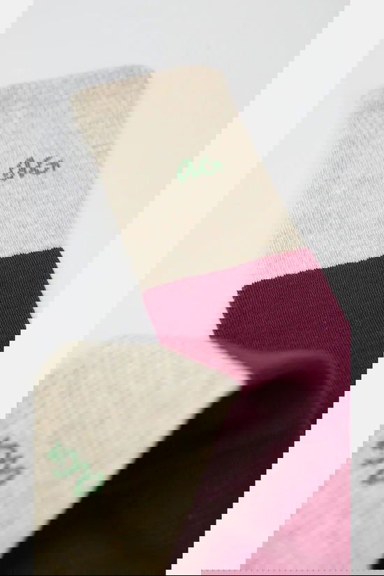 Alfredo Gonzales Chaussettes Athletic Two Tone  Beige Beige