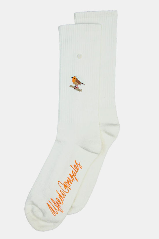 Alfredo Gonzales Chaussettes Athletic Icon Roodborstje  Off White Off White