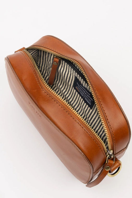 O My Bag Sac À Main Maya Cognac Classic Leather
