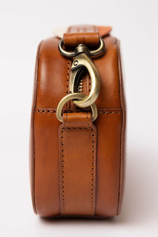 O My Bag Sac À Main Maya Cognac Classic Leather
