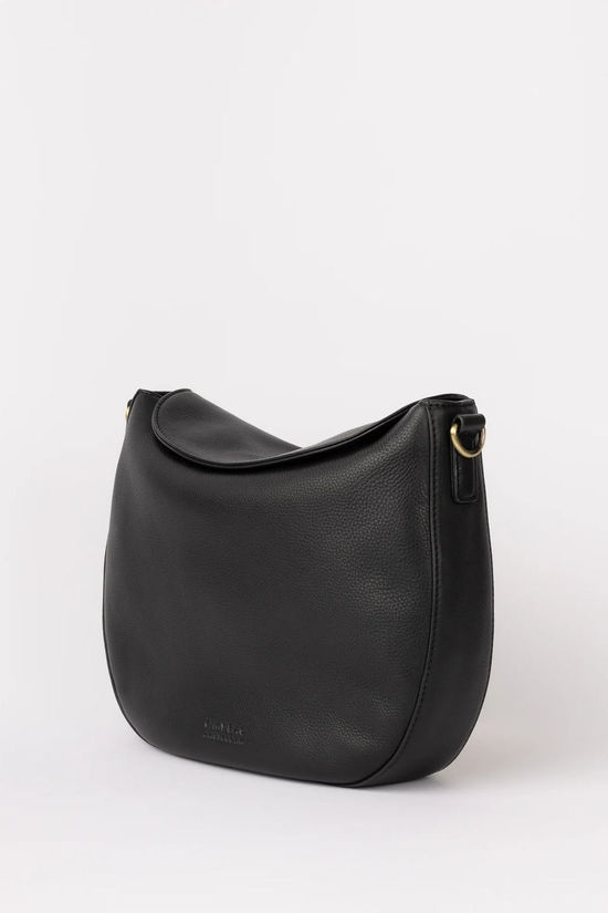 O My Bag Sac À Main Lana Black Soft Grain Leather