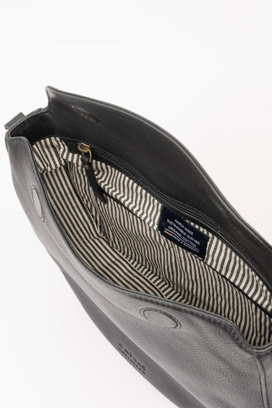 O My Bag Sac À Main Lana Black Soft Grain Leather