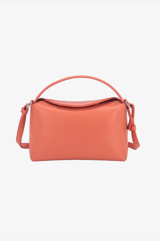 Hvisk Handtas Note Soft Structure Bag Blush Coral