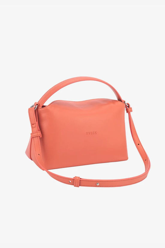 Hvisk Handtas Note Soft Structure Bag Blush Coral