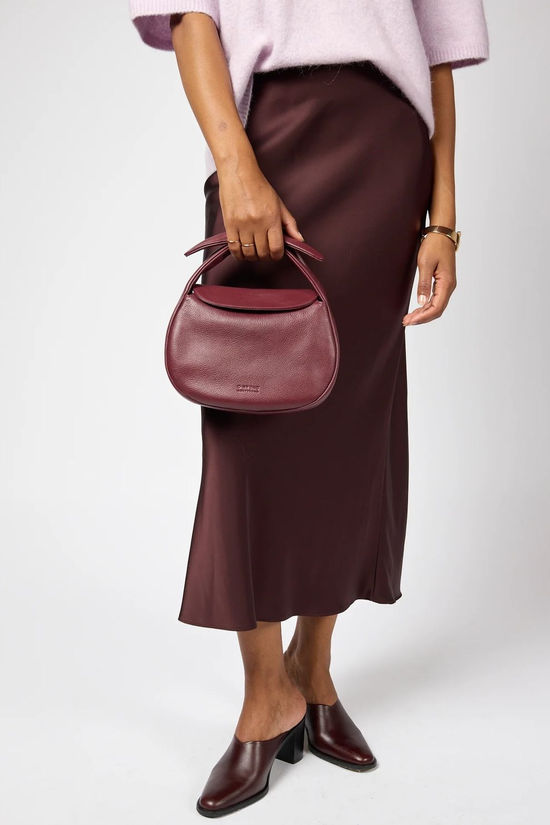 O My Bag Sac À Main Coco Croissant Bag Dark Cherry