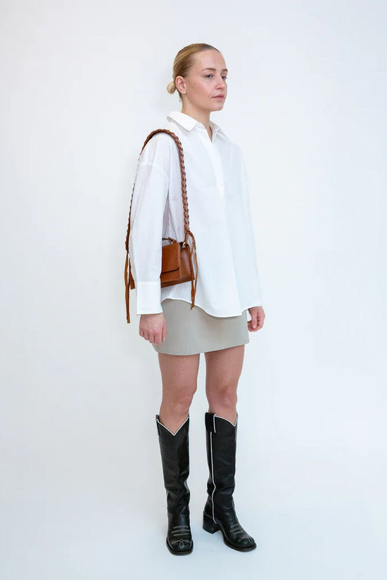 Hvisk Sac À Main Aria Crossbody/ Handle Bag Brown Amber