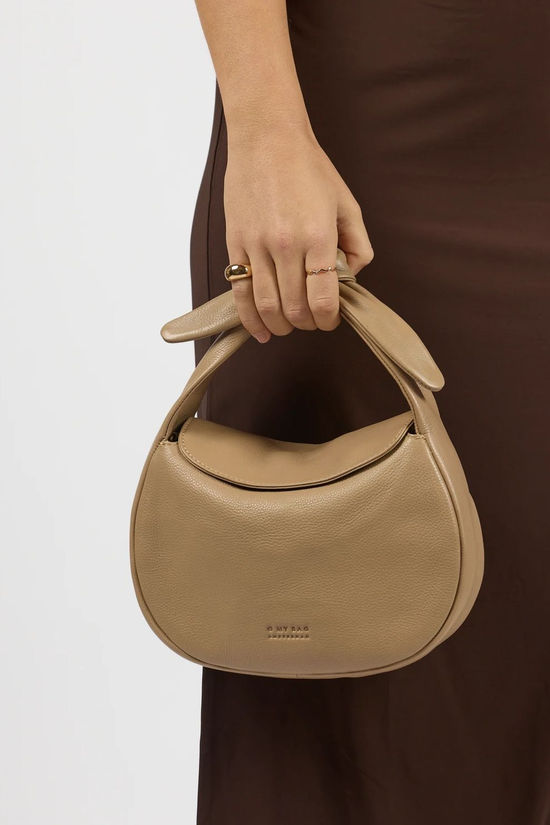 O My Bag Sac À Main Coco Croissant Bag Dark Sand
