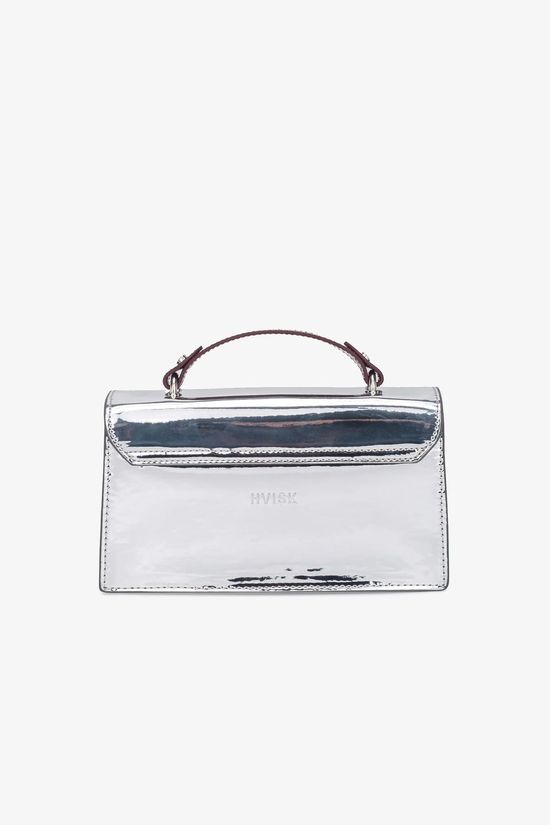 Hvisk Handtas Aria Crossbody/ Handle Bag Silver Maroon