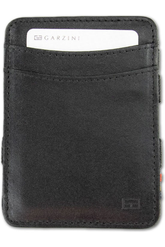Garzini Portefeuille Magic Coin Wallet Classic Leather Black