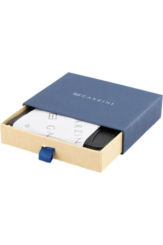 Garzini Portefeuille Magic Coin Wallet Classic Leather Black