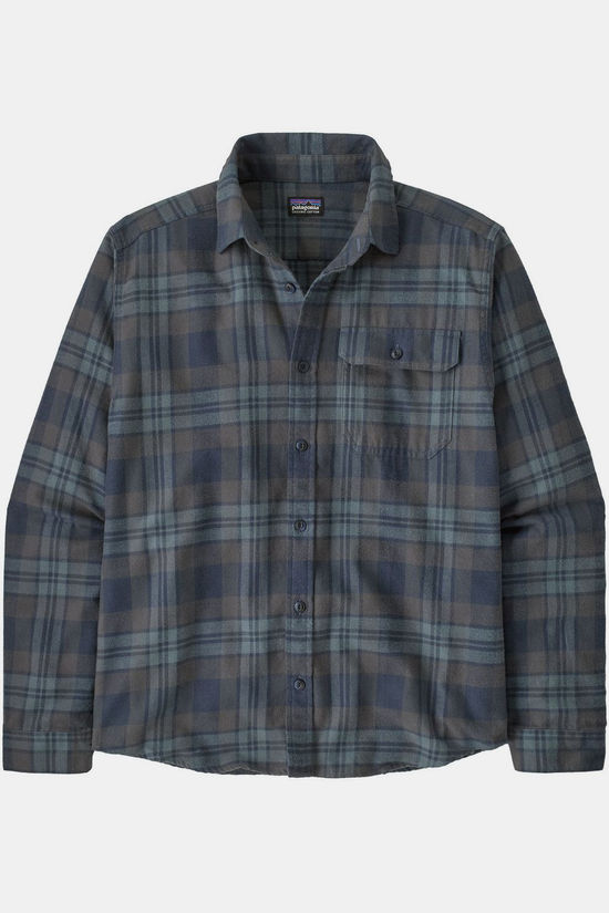 Patagonia Chemise L/S Cotton In Conversion Lw Fjord Flannel Shir Paw: Smolder Blue