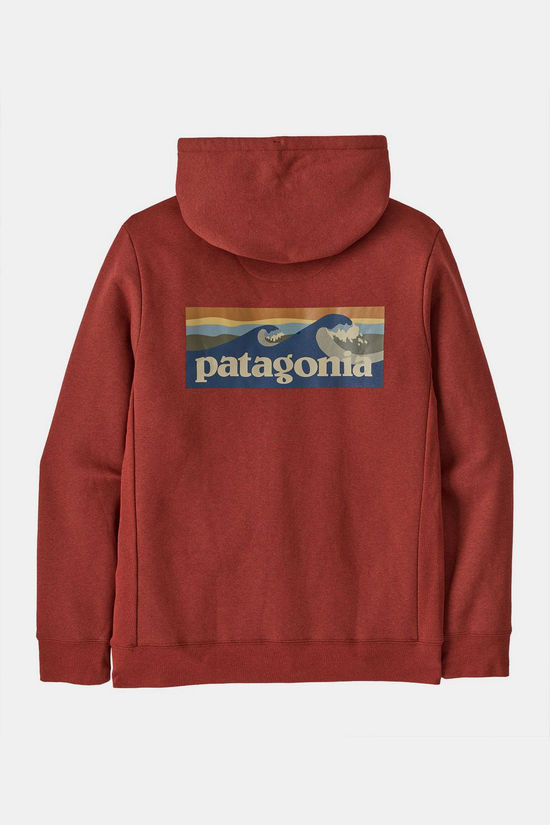 Patagonia Trui P-6 Logo Uprisal Hoodie Rusty Red