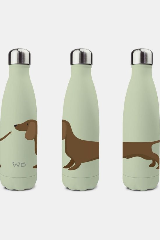 WD Lifestyle Drinkfles Stainless Steel Insulated Bottle. 500 Ml. Dog Desi None