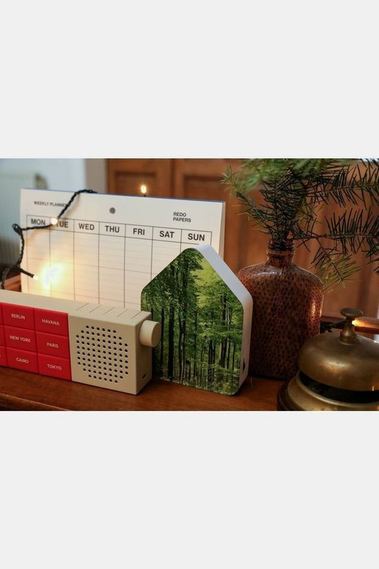 Relaxound Gadget Zwitscherbox UV Print Forest mid green/white