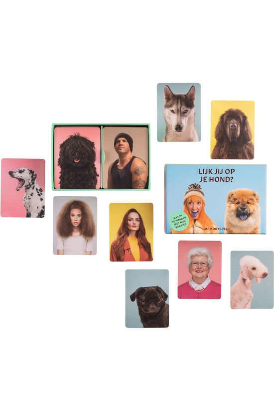 Laurence King Lijk jij op je hond? memoryspel No colour / Transparent