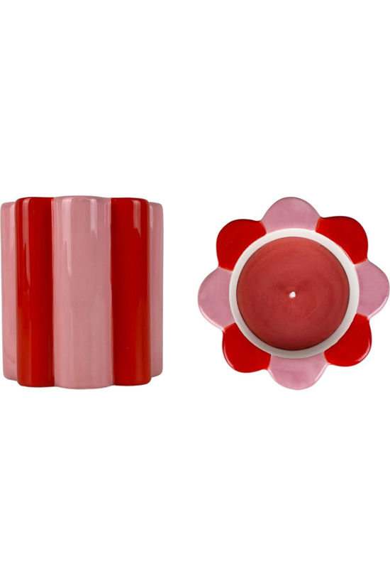 QUÉ RICO Kaars Scented Gracia - Amor Del Color (Red) Amor Del Color Red