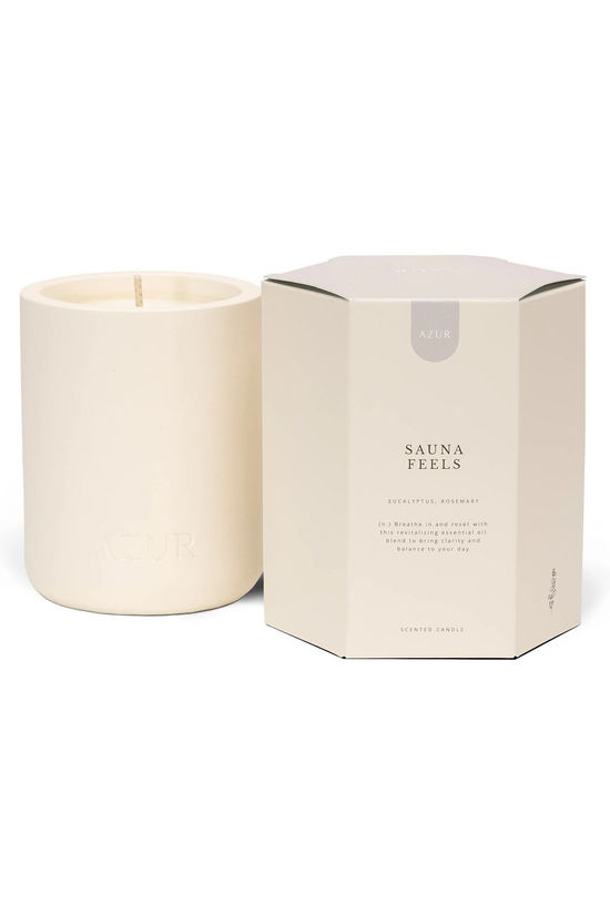 AZUR NATURAL BODYCARE Bougie Sauna Feels Candle Geen