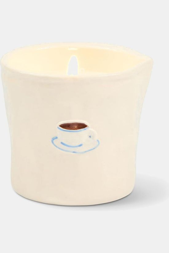 PADDYWAX Kaars Bistro 8Oz/226G Cappuccino Ceramic Candle - Chocla No Color