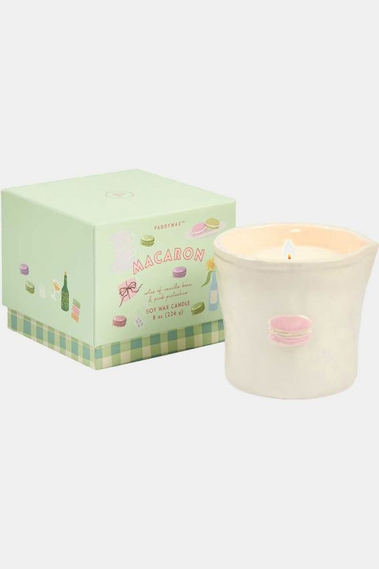 PADDYWAX Bougie Bistro 8Oz/226G Macaron Ceramic Candle - Amber & P No Color
