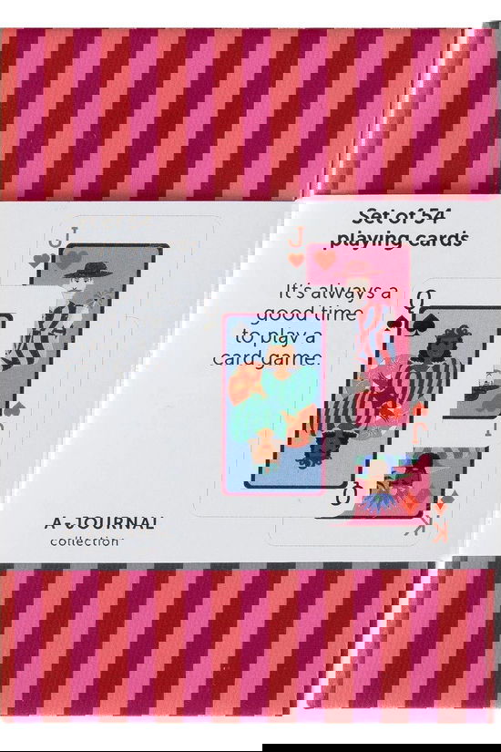 A-JOURNAL Speelgoed Playing Cards Stripes Stripes