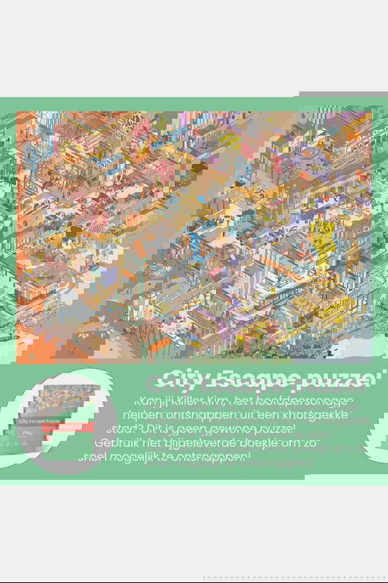 PUZZLE IN A BAG Jouets Prison Escape 2 Puzzle - 1000 Pieces Geen