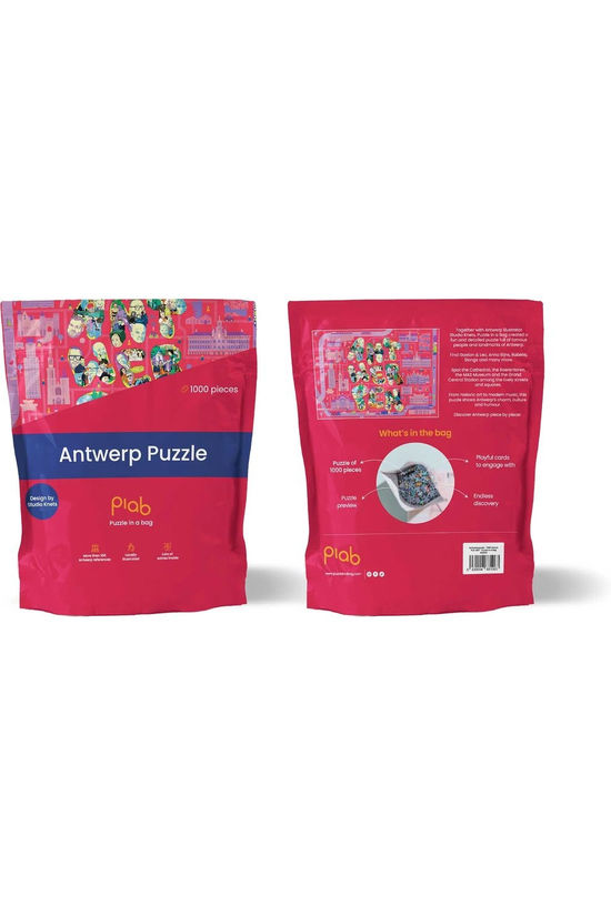 PUZZLE IN A BAG Speelgoed The Antwerp Puzzle - 1000 Pieces Geen