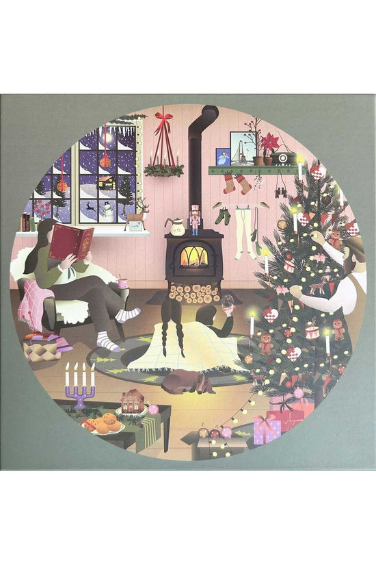 VISSEVASSE Speelgoed Wonderful Christmastime - Round Puzzle With 1.000 Geen