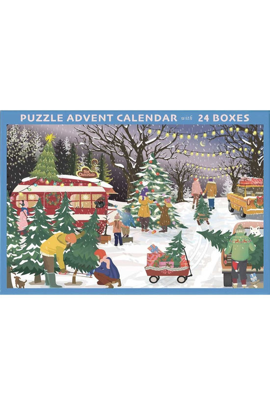 VISSEVASSE Jouets Christmas Trees & Snowflakes - Puzzle Adventskalender Geen