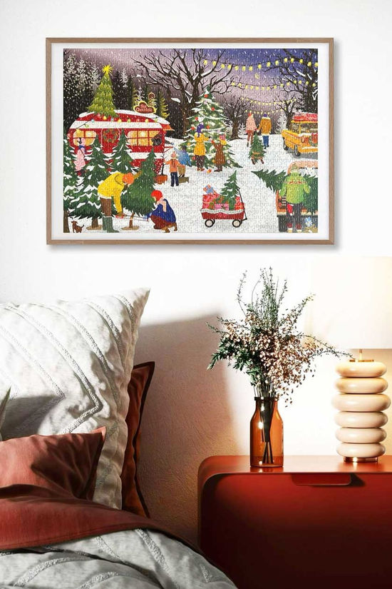 VISSEVASSE Jouets Christmas Trees & Snowflakes - Puzzle Adventskalender Geen