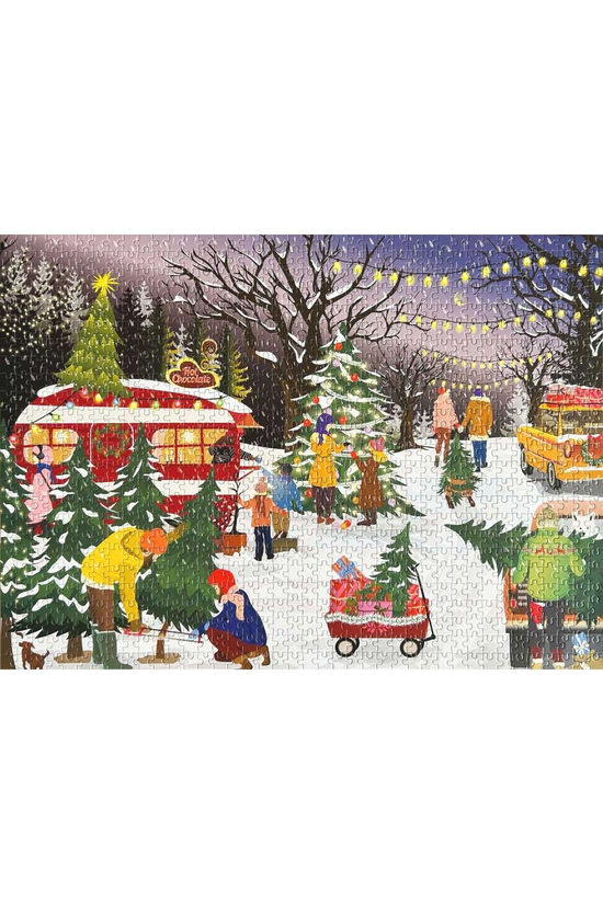 VISSEVASSE Jouets Christmas Trees & Snowflakes - Puzzle Adventskalender Geen