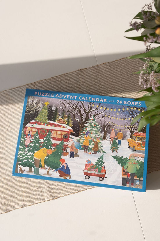 VISSEVASSE Jouets Christmas Trees & Snowflakes - Puzzle Adventskalender Geen