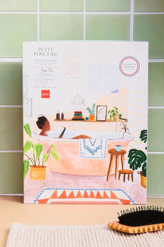 La Petite Epicerie Speelgoed Bath Tub - Paint By Number Kit None
