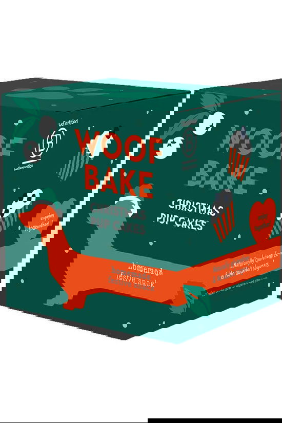 PINEUT Voeding Pineut Woofbake  Box  Pupcake Xmas Edition Bio Geen