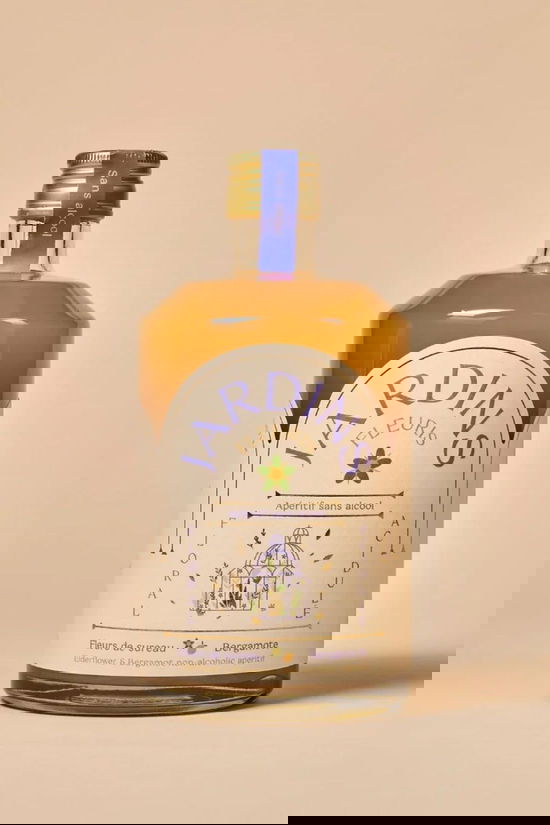 JARDINS Boire Jardins Fleuris Aperitif – Elderflower & Bergamot - 70 Cl Geen