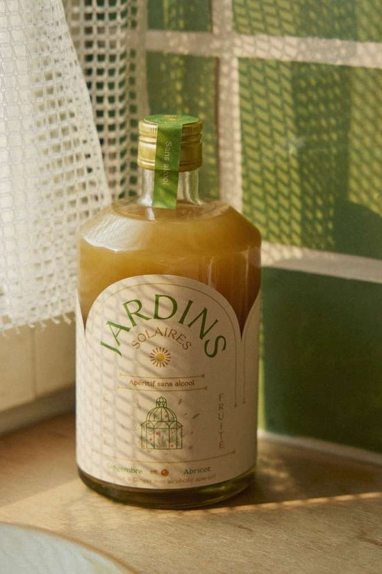 JARDINS Boire Jardins Solaires Aperitif - Ginger & Apricot - 70Cl Geen