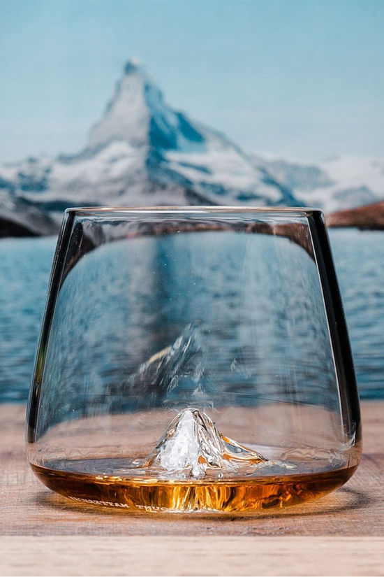 Alaskan Maker Ustensiles De Cuisine Set Of 2 Glasses Topographic Grand Canyon - Mt Matterhorn No colour