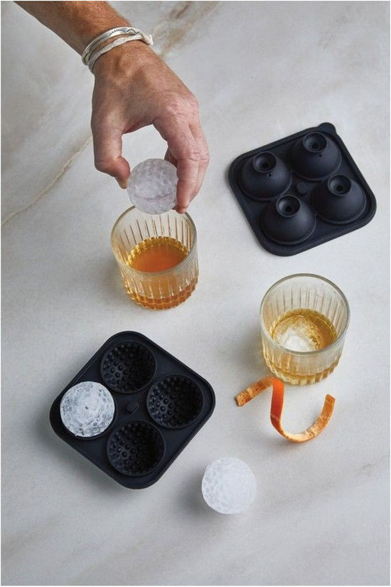 Gentlemen's Hardware Ustensiles De Cuisine Golf Ball Ice Mould Geen