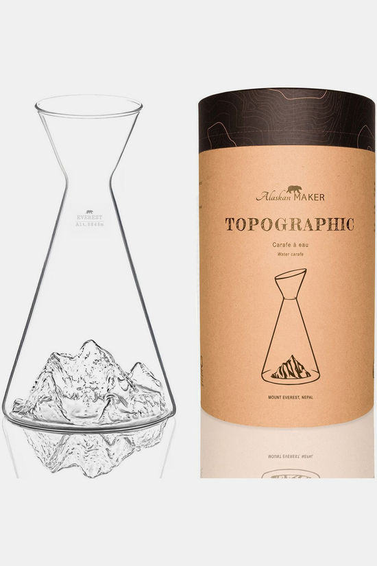 Alaskan Maker Ustensiles De Cuisine Water Jar Topographic Everest Geen