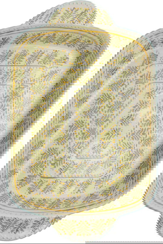 TRANQUILLO Keukengerei Ovenschaal Retro 45,5 X 25 X 6Cm Grün