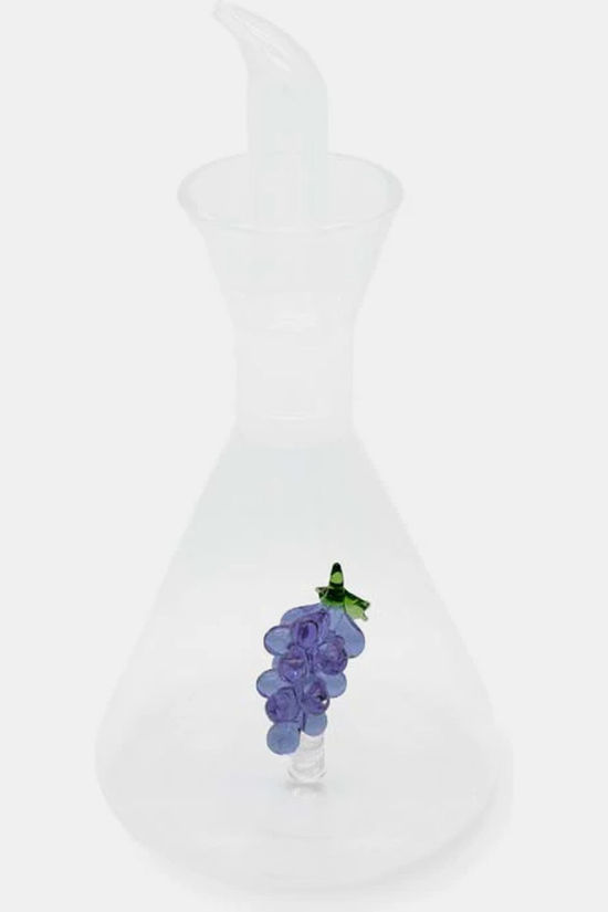 WD Lifestyle Ustensiles De Cuisine Borosilicate Glass Vinegar Cruet. Capacity 250 Ml. Geen