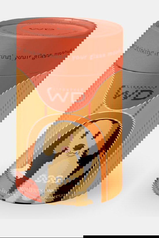 WD Lifestyle Ustensiles De Cuisine Borosilicate Glass Carafe. 1.5 L. Dog Geen