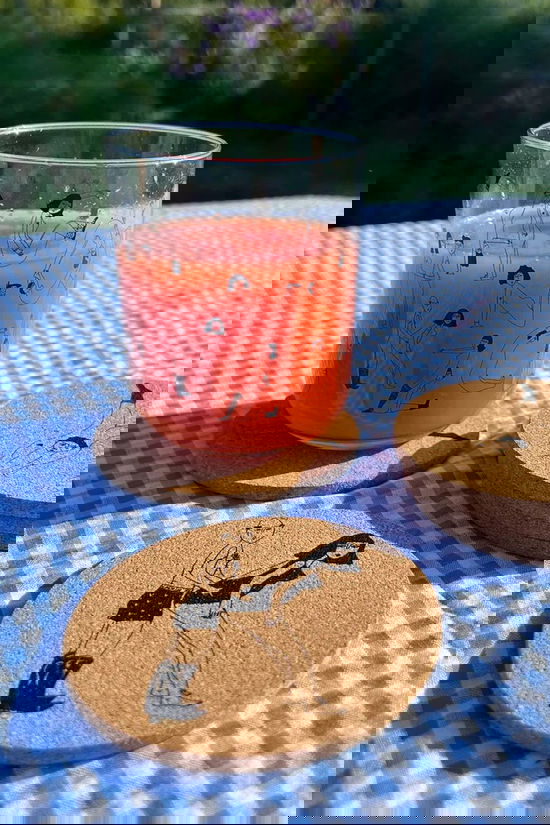 HELEN B Ustensiles De Cuisine Kurken Onderzetter K (Set Van 6) Geen