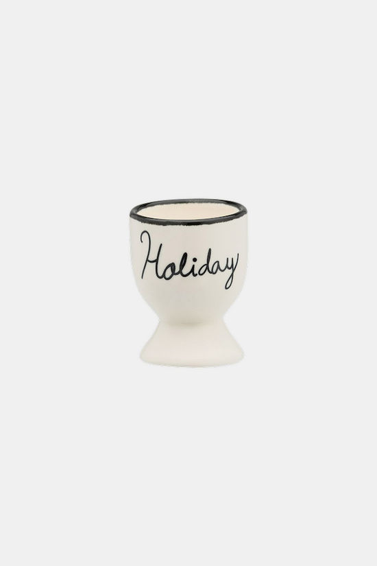 Anna+Nina Keukengerei Holiday Egg Cup Black
