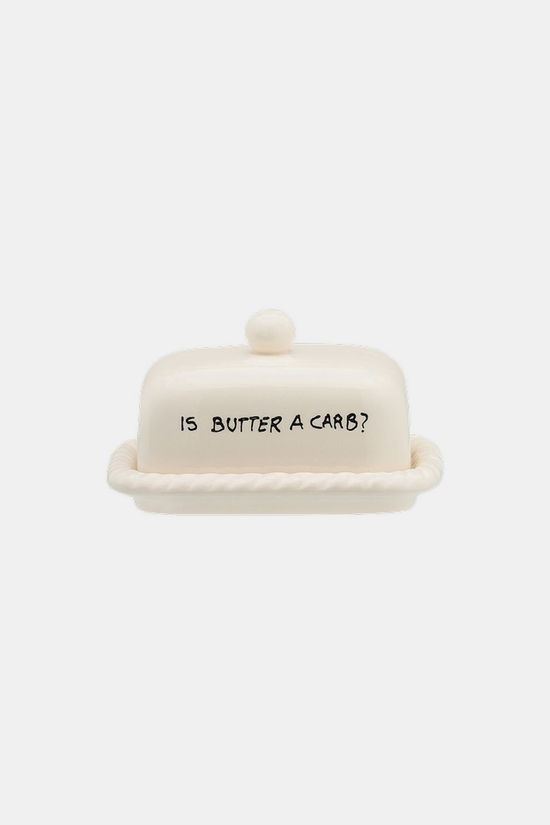 Anna+Nina Keukengerei Is Butter A Carb Butter Dish Black