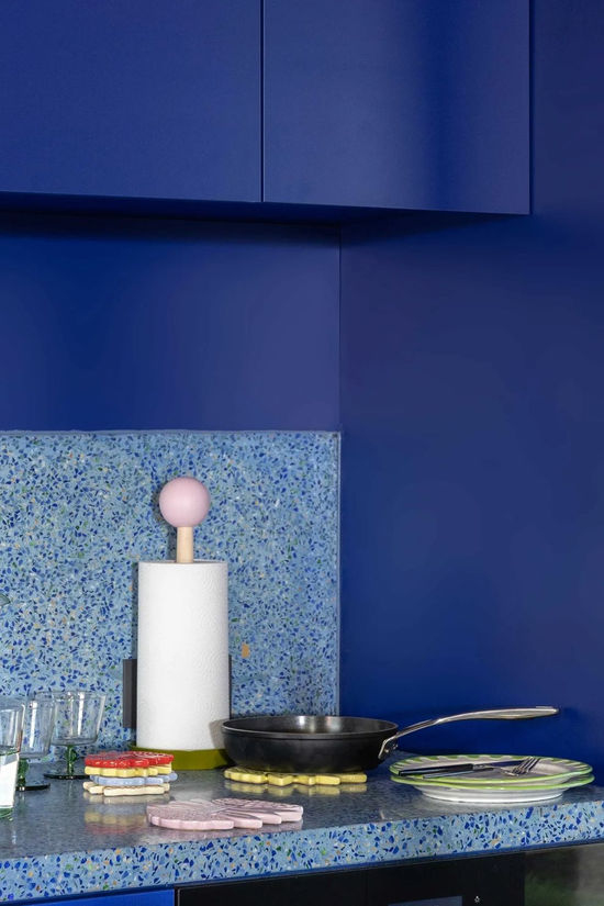 &KLEVERING Keukengerei Paper Towel Holder Halma Pink Pink