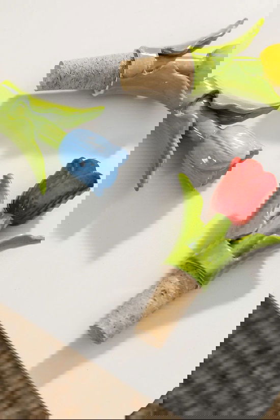 &KLEVERING Keukengerei Bottle Stopper Tulip Blue Blue